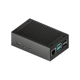 Boitier aluminium ventilé pour Raspberry Pi 5