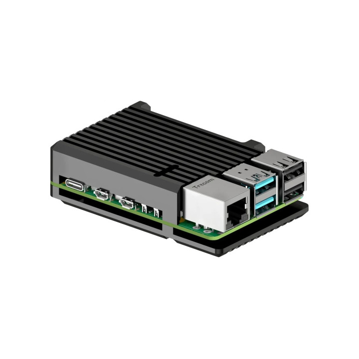 Boitier alu refroidisseur passif pour Raspberry Pi 5
