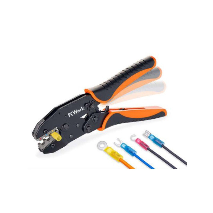 Pince à sertir PCW04B pour cosses isolées