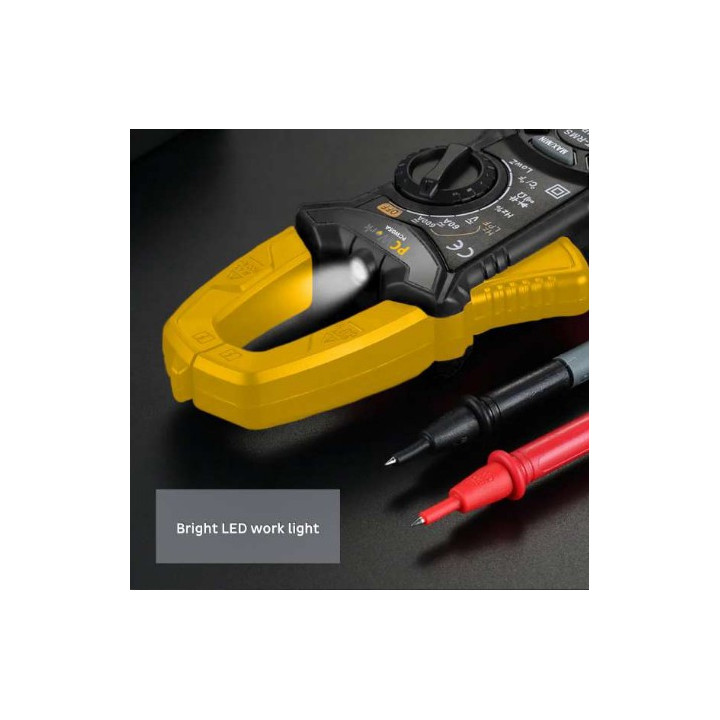 Fonction lampe torche de la Pince ampèremétrique True RMS PCW05A
