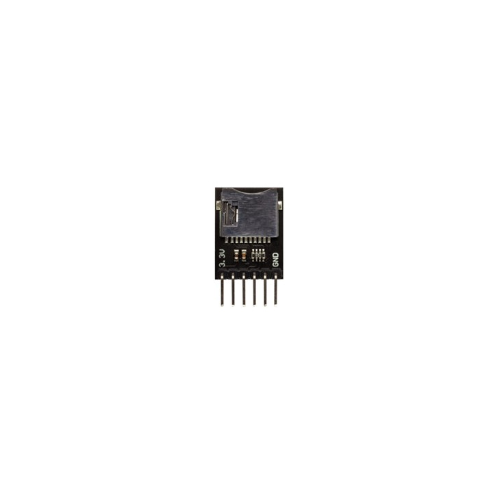Vu de dessus du Module microSD breakout COM-MSD