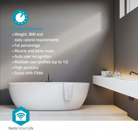 Pèse-Personne Intelligent SmartLife - 10 Pèse-Personne Intelligent SmartLife - 10
