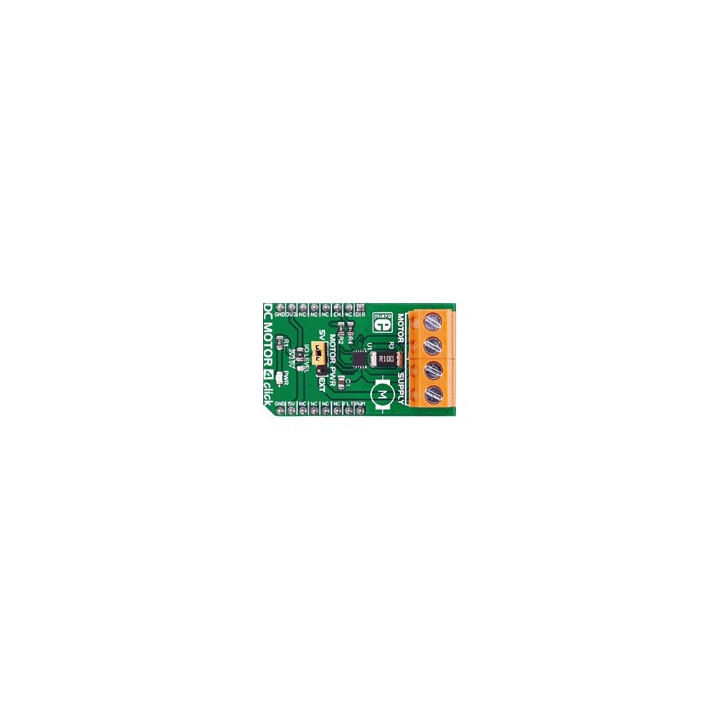 MIKROE-2221 : DC Motor 4 Click - pour commande moteur cc 5,9 à 25 V 