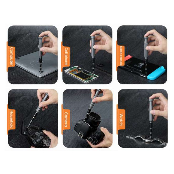 Exemple d'utilisation du coffret de tournevis de précision 130 pièces PCW08I