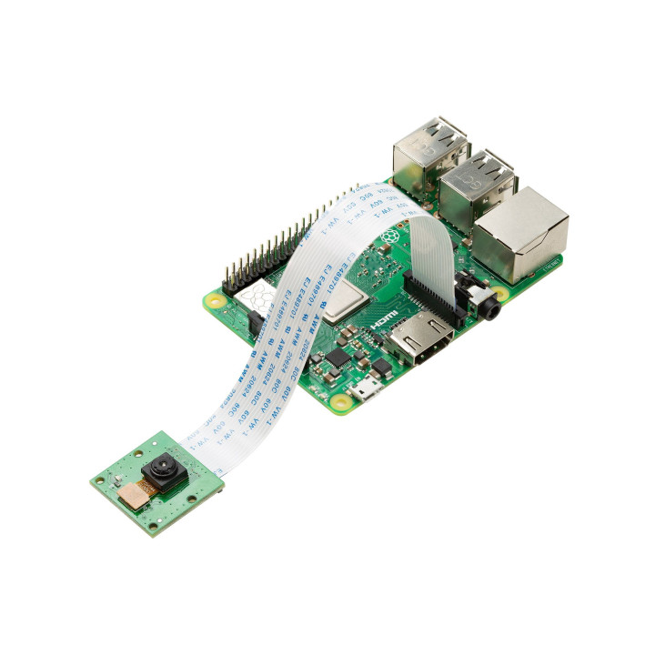 Exemple de raccordement de la caméra ArduCAM 5 MP OV5647 B0033 sur une Raspberry Pi