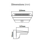 Gizmo Solar Wall Light - 6 Gizmo Solar Wall Light - 6
