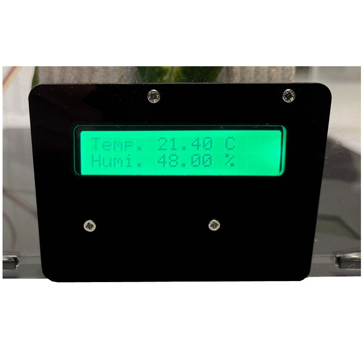 Affichage intégré de la Mini serre automatisée intelligente base Arduino