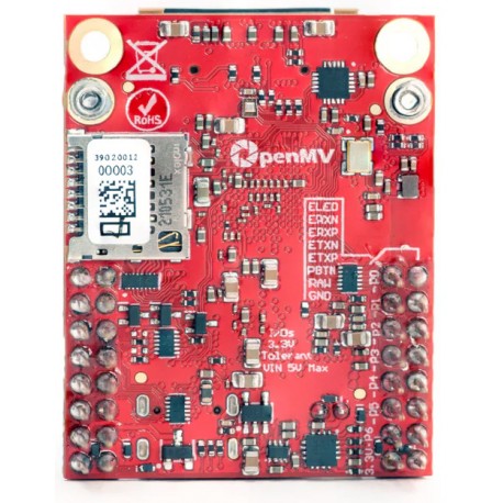 Face arrière de la caméra intelligente OpenMV Cam RT1062 Face arrière de la caméra intelligente OpenMV Cam RT1062