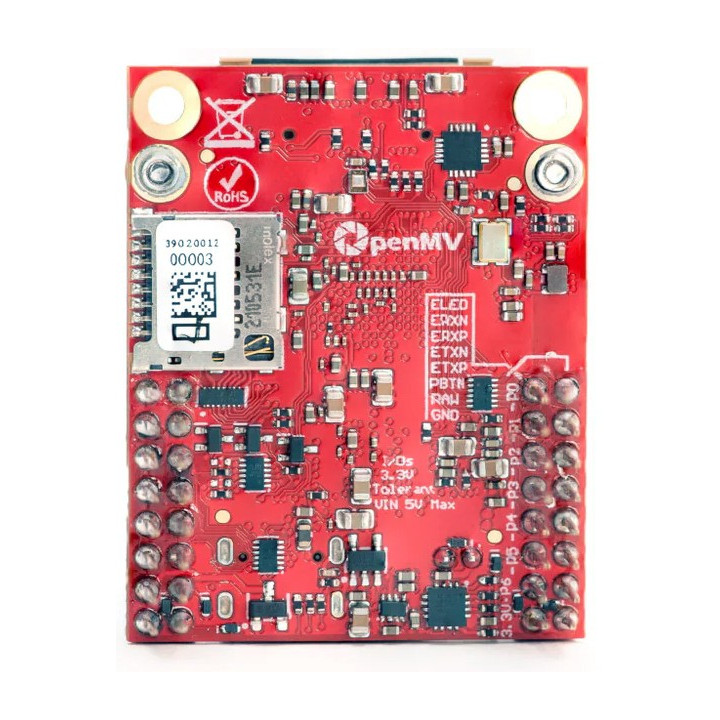 Face arrière de la caméra intelligente OpenMV Cam RT1062