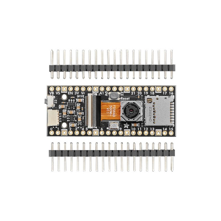 Vue de dessus du module Caméra PiCowbell ADA5945 pour Raspberry Pi Pico