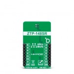 Vue arrière du capteur de température IR Sense 5 click MIKROE-6093