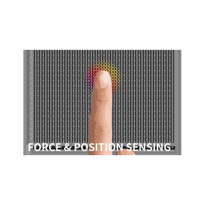 Exemple d'application 4 du capteur 3 axes ( force et position ) CERADEX XYZ1T