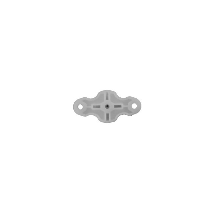 Vu de dessous de la Ball caster pour base robotique