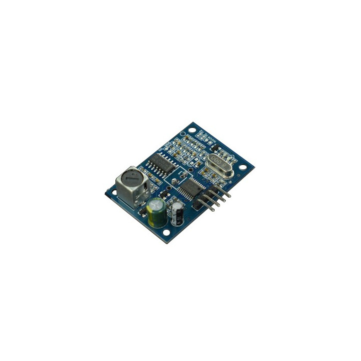 Vu de dessous du Module ultrason étanche SEN0207