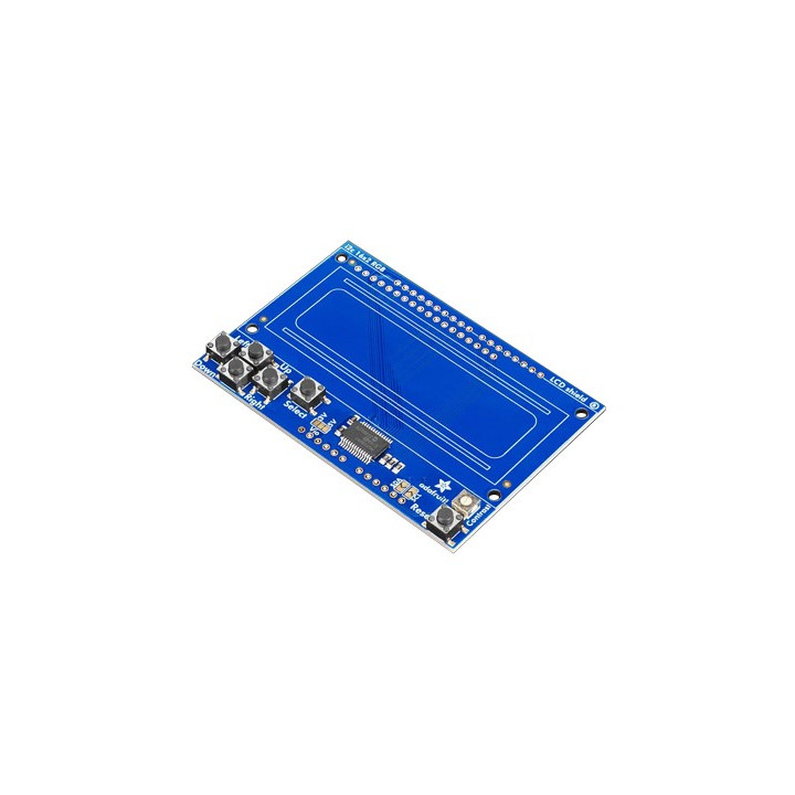 Shield I2C pour afficheur LCD 2x16 et ses connecteurs