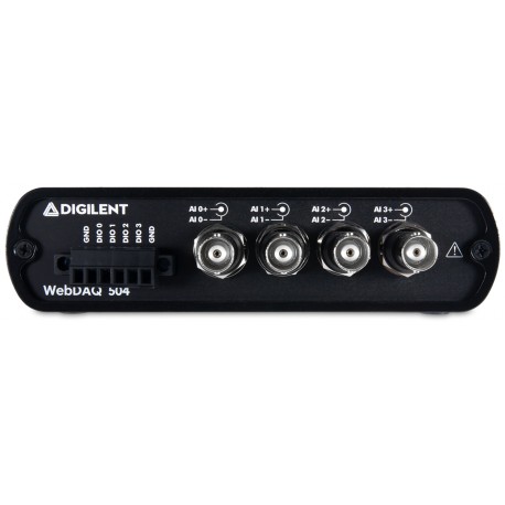 Enregistreur de données vibro-acoustique Ethernet WebDAQ 504 - 7