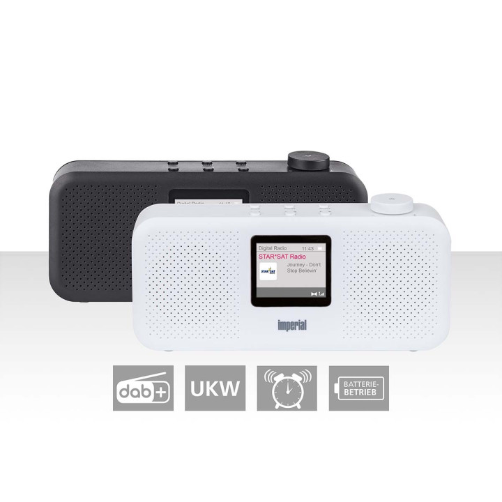 IMPERIAL DABMAN 16 Blanc DAB+ / FM  - 1