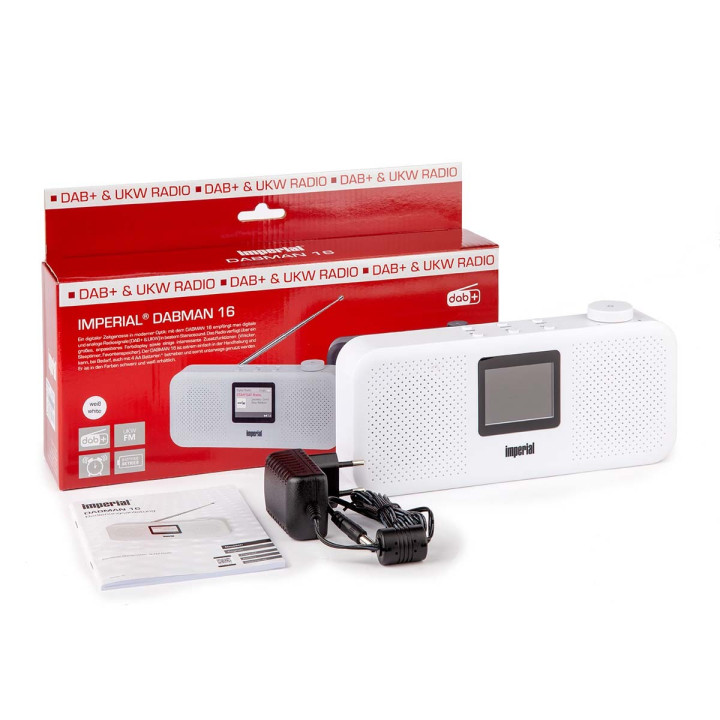 IMPERIAL DABMAN 16 Blanc DAB+ / FM  - 10