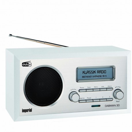 IMPERIAL DABMAN 30 Blanc DAB+ / FM - 4 IMPERIAL DABMAN 30 Blanc DAB+ / FM - 4