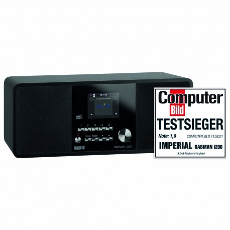 IMPERIAL DABMAN i200 Noir DAB+ / FM / INTERNET - 1