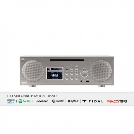 IMPERIAL DABMAN i450 CD Blanc-Argenté DAB+ / FM / INTERNET / BLUETOOTH - 1