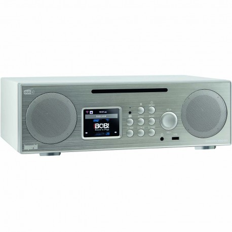 IMPERIAL DABMAN i450 CD Blanc-Argenté DAB+ / FM / INTERNET / BLUETOOTH - 6 IMPERIAL DABMAN i450 CD Blanc-Argenté DAB+ / FM / INTERNET / BLUETOOTH - 6