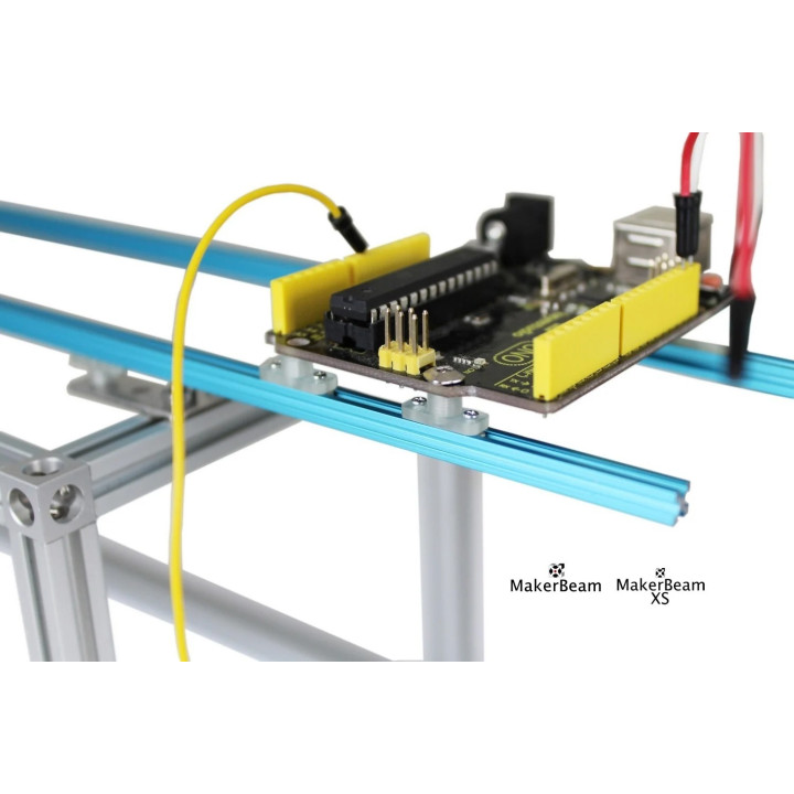 Supports noirs pour gamme MakerBeam XS  - 10