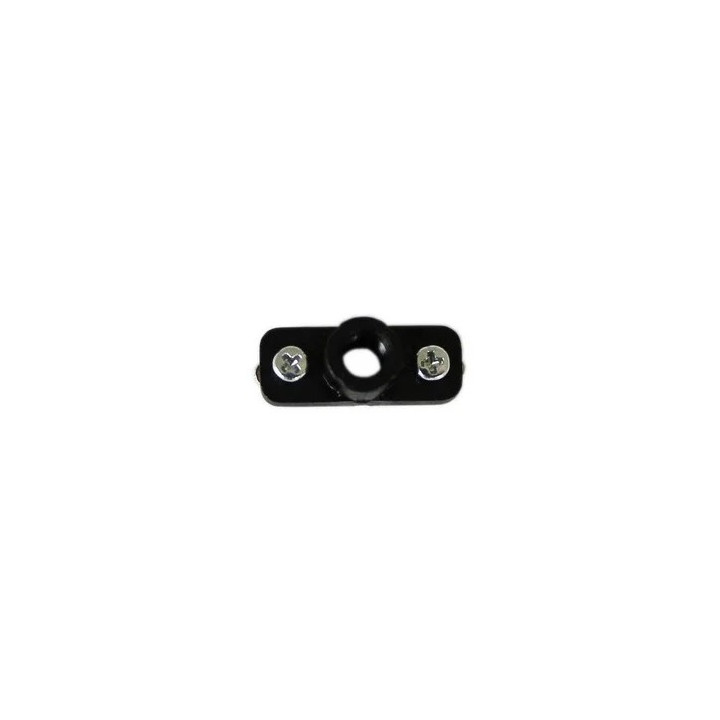 Vue de dessus Supports noirs pour gamme MakerBeam XS
