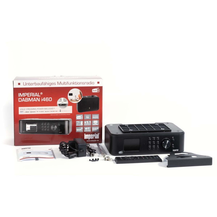 DABMAN i460 Radio multifonctionnelle Noir  - 11