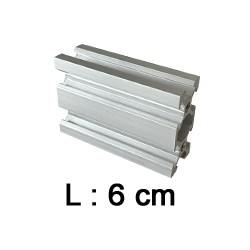 Profilé aluminium 40 mm ACRZilla série 20x40