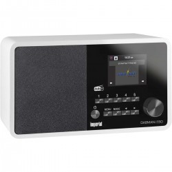 DABMAN i150 Radio hybride compacte pour Internet / DAB+ / FM Blanc - 1