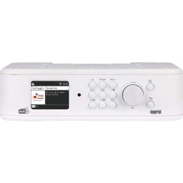 Imperial DABMAN i460 Radio multifonctionnelle blanc-argenté  - 1