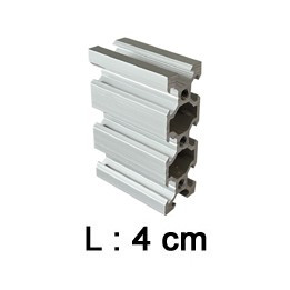 Profilé aluminium 40 mm ACRZilla série 20x60