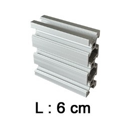 Profilé aluminium 60 mm ACRZilla série 20x60
