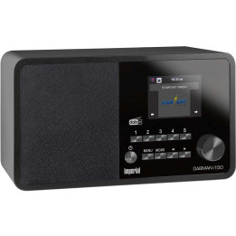 DABMAN i150 Radio hybride compacte pour Internet / DAB+ / FM Noir  - 1