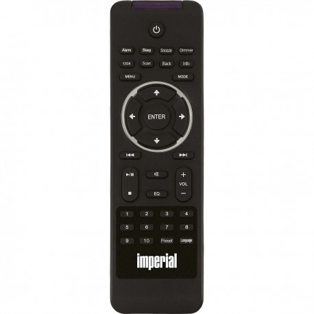 DABMAN i150 Radio hybride compacte pour Internet / DAB+ / FM Noir - 3