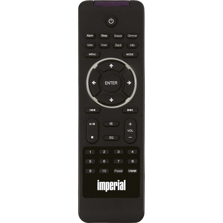 DABMAN i150 Radio hybride compacte pour Internet / DAB+ / FM Noir  - 3