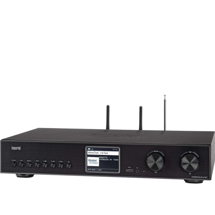 DABMAN i510 BT Radio multifonctionnelle DAB+ / FM / Internet / Bluetooth Noir  - 2