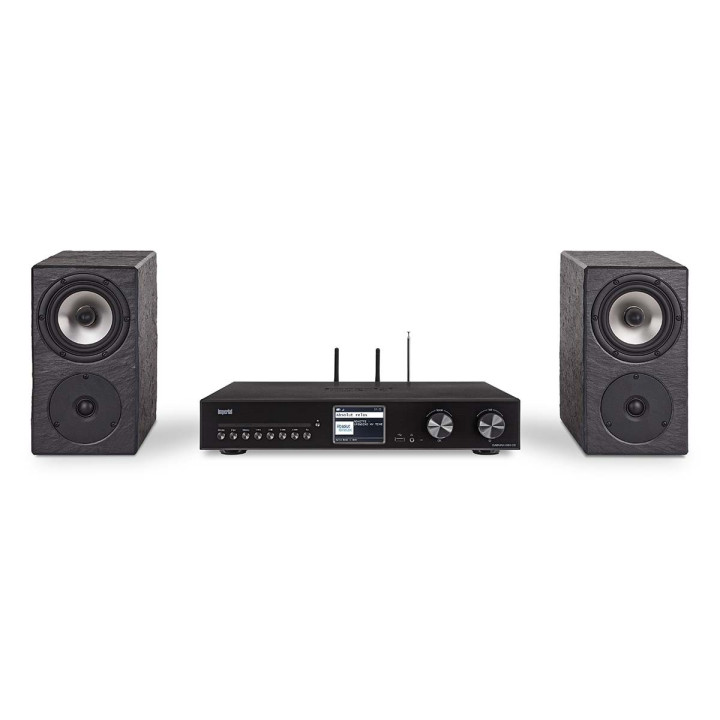 DABMAN i560 CD Chaîne hi-fi tout-en-un avec amplificateur et lecteur CD DAB+ / FM / Internet / Bluetooth Noir  - 10