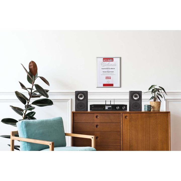 DABMAN i560 CD Chaîne hi-fi tout-en-un avec amplificateur et lecteur CD DAB+ / FM / Internet / Bluetooth Noir  - 11