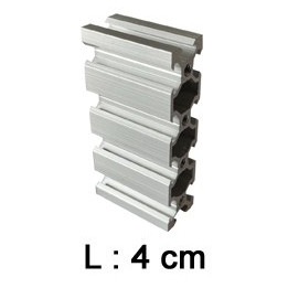 Profilé aluminium 40 mm ACRZilla série 20x80