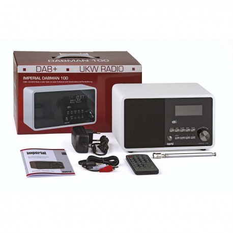 DABMAN 100 Radio DAB+ / FM Blanc - 4 DABMAN 100 Radio DAB+ / FM Blanc - 4