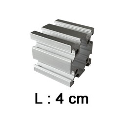 Profilé aluminium 40 mm ACRZilla série 40x40