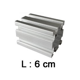 Profilé aluminium 60 mm ACRZilla série 40x40