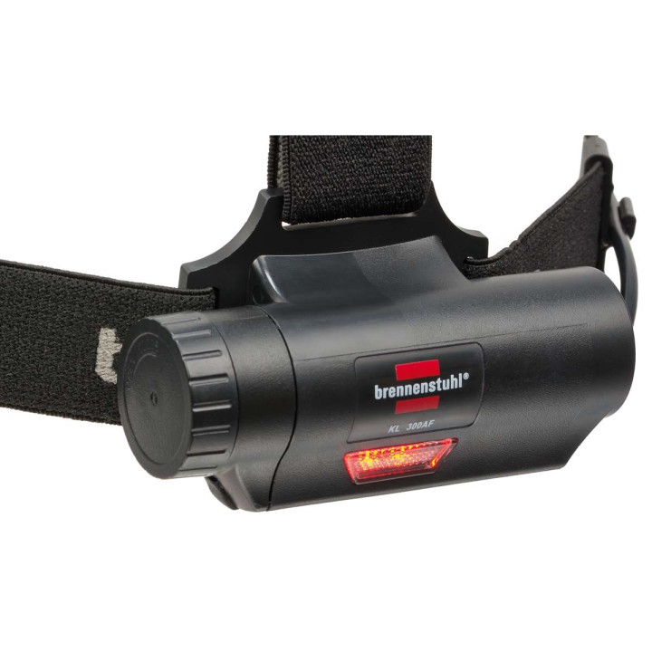 LuxPremium lampe frontale LED rechargeable KL 251 AF / Phare avec LED CREE et feu rouge arrière  - 3