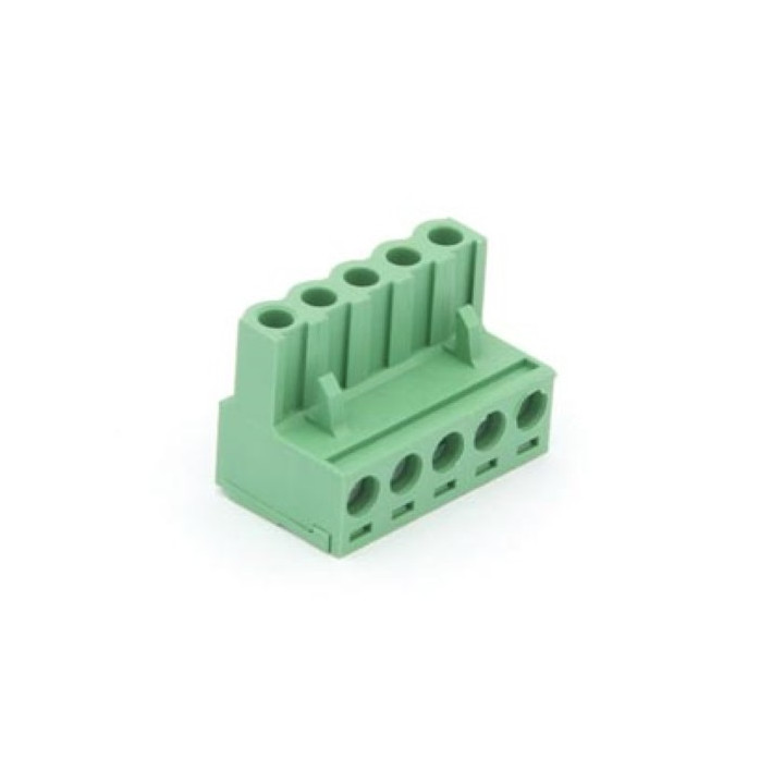 Bornier débrochable 5 plots (pas 5 mm) TENF05