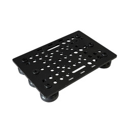Grand chariot mobile 6 roues pour profilés 20x80