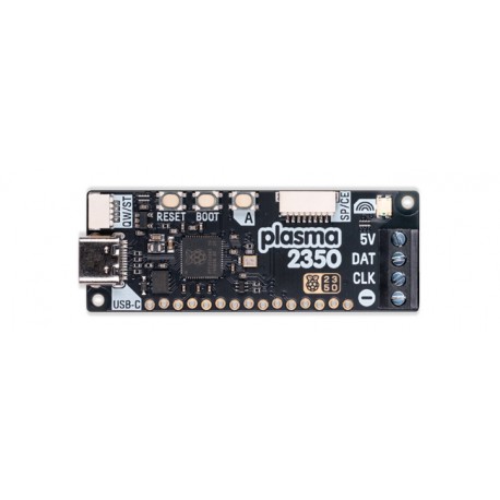 Vue de dessus su Module Pimoroni Plasma 2350 PIM723 Vue de dessus su Module Pimoroni Plasma 2350 PIM723