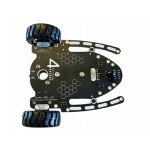 Vue de dessous de la plateforme Bit:Bot PRO pour micro:bit Vue de dessous de la plateforme Bit:Bot PRO pour micro:bit