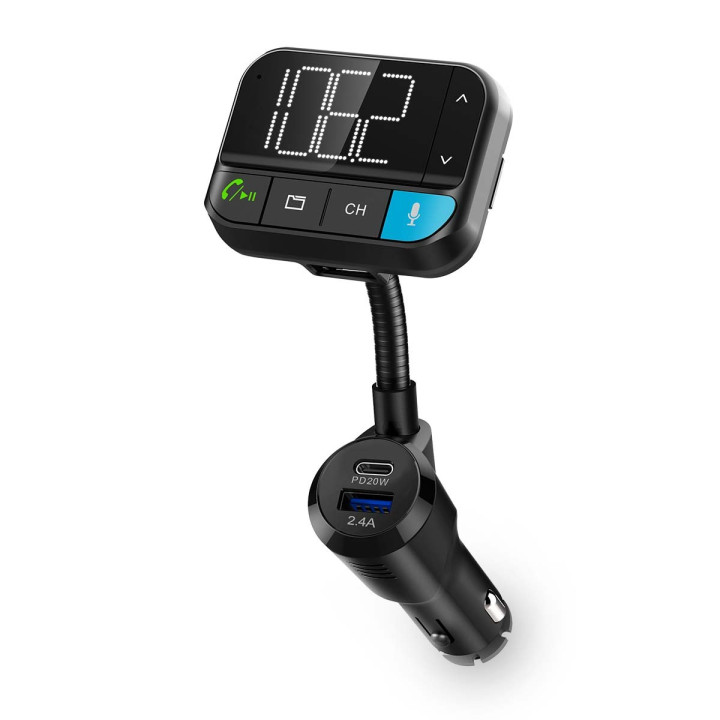 Transmetteur FM audio pour voiture  - 1